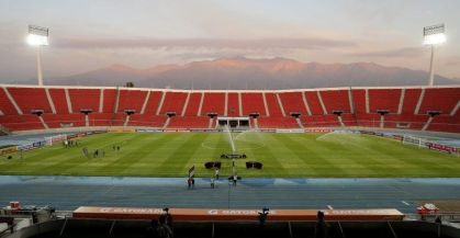 Estádio Nacional, em Santiago, no Chile