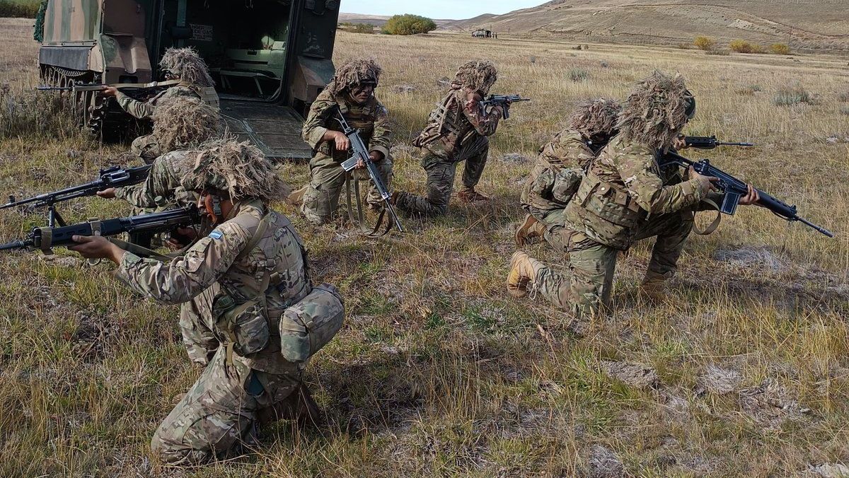 Soldados do Exército da Argentina