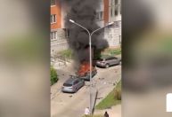 Vídeo mostra carro em chamas após explosão matar general na Rússia