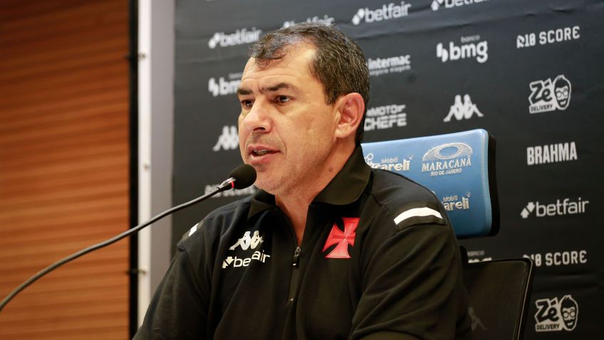 Fábio Carille, ex-técnico do Vasco • Matheus Lima/Vasco