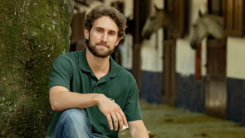 Felipe Ricca é filho de Adriana Esteves