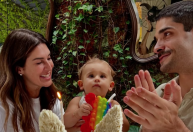 Fernanda Paes reflete sobre 1 ano da filha Pilar: "Grande surto de amor"
