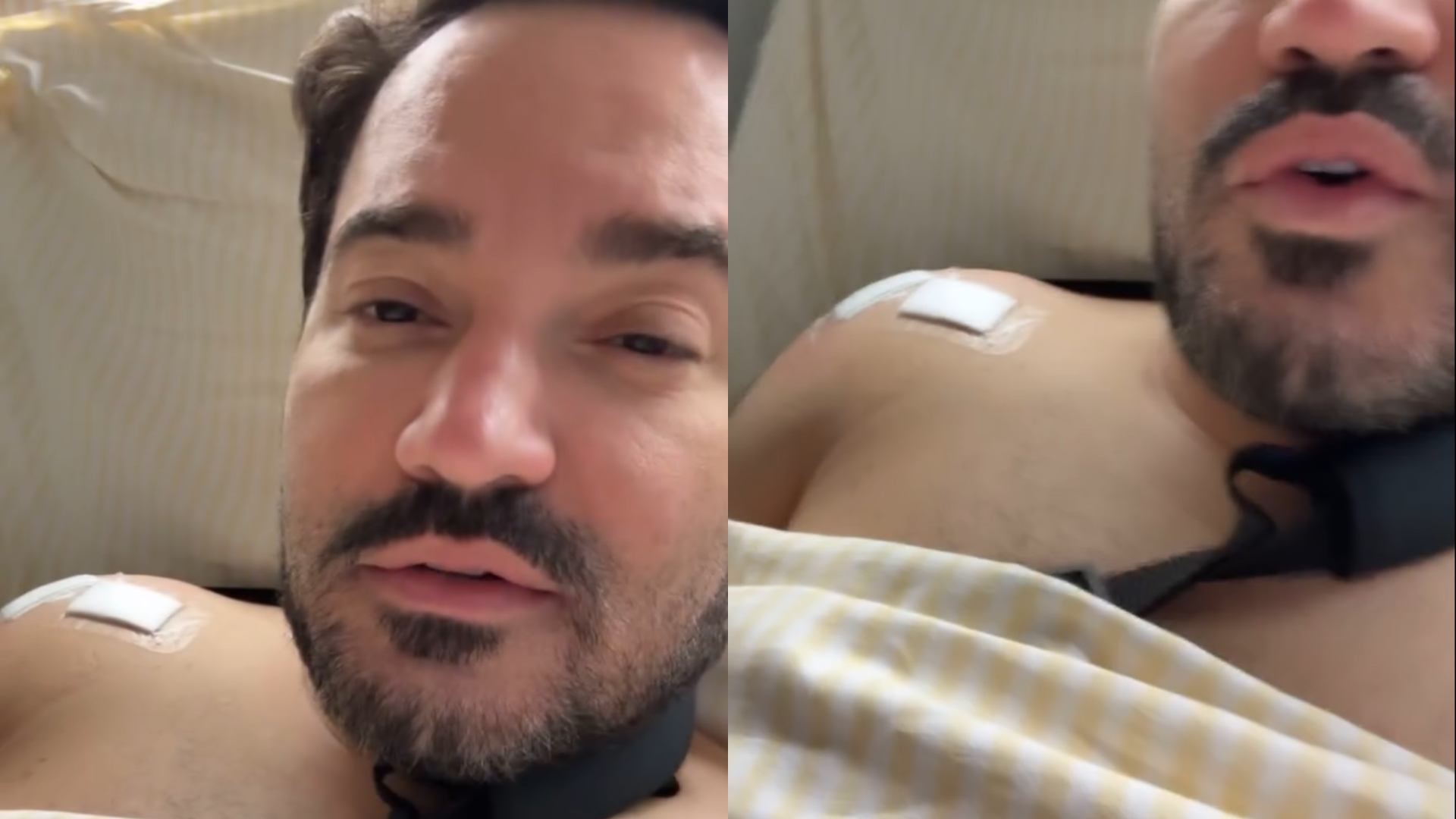 Fernando Zor passou por uma cirurgia no ombro na terça-feira (15)