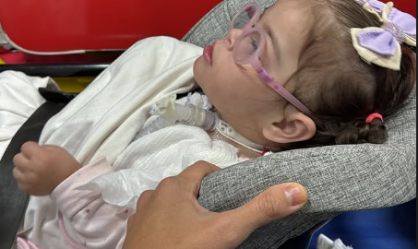 Filha de Juliano Cazarré deixa hospital depois de 3ª internação no ano