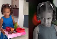 Filha de Leo Santana recria cena de "Avenida Brasil" como Carminha; veja