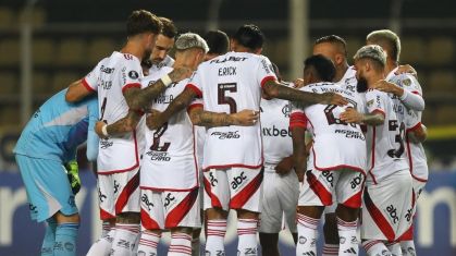 Flamengo estreou na Libertadores contra o Deportivo Táchira