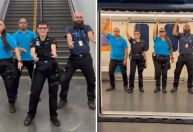 Funcionários de metrô no Rio recriam clipe de Lady Gaga; assista