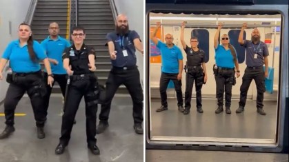 Funcionários de metrô no Rio recriam clipe de Lady Gaga