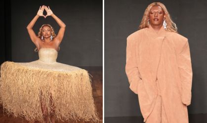 Gaby Amarantos, Liniker e mais famosos desfilam em 5º dia da SPFW