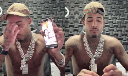 Gato Preto desabafa sobre não ver parto de filha com Bia Miranda: "Doendo"