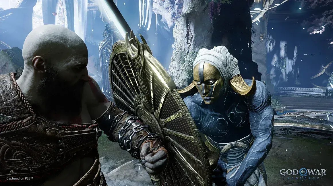 Cena do jogo "God of War Ragnarok" • PlayStation/Sony Interactive Entertainment