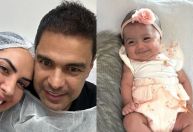 Graciele Lacerda celebra 1 ano da implementação da filha por fertilização