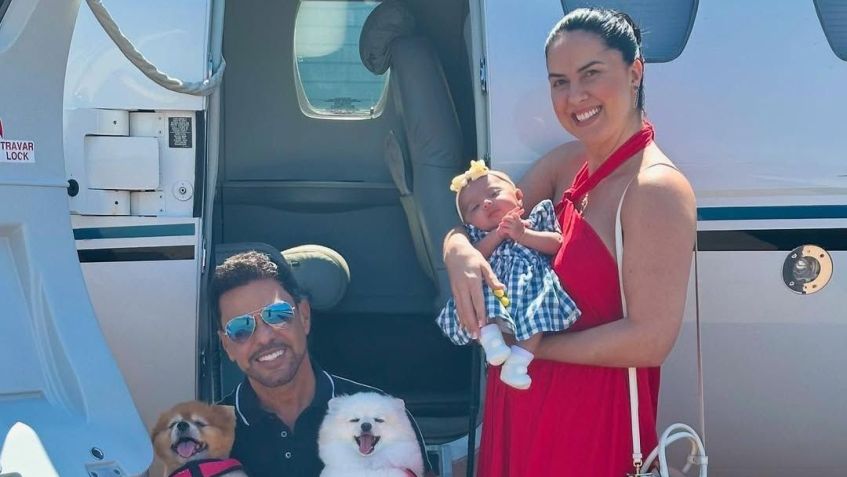 Zezé Di Camargo e Graciele Lacerda celebraram a chegada de sua primeira filha, Clara, no dia 25 de dezembro de 2024 • Instagram/Graciele Lacerda