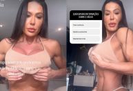 Gracyanne Barbosa revela como desinchou sua barriga após BBB25