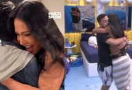 Gracyanne e gêmeos recriam dinâmica de congelamento no BBB25; veja vídeo