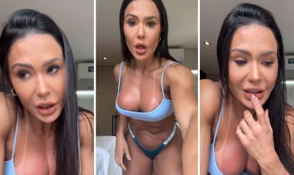 Gracyanne Barbosa detalha mudanças no corpo após o BBB 25