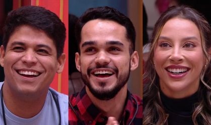 BBB25: relembre a trajetória dos três finalistas do reality