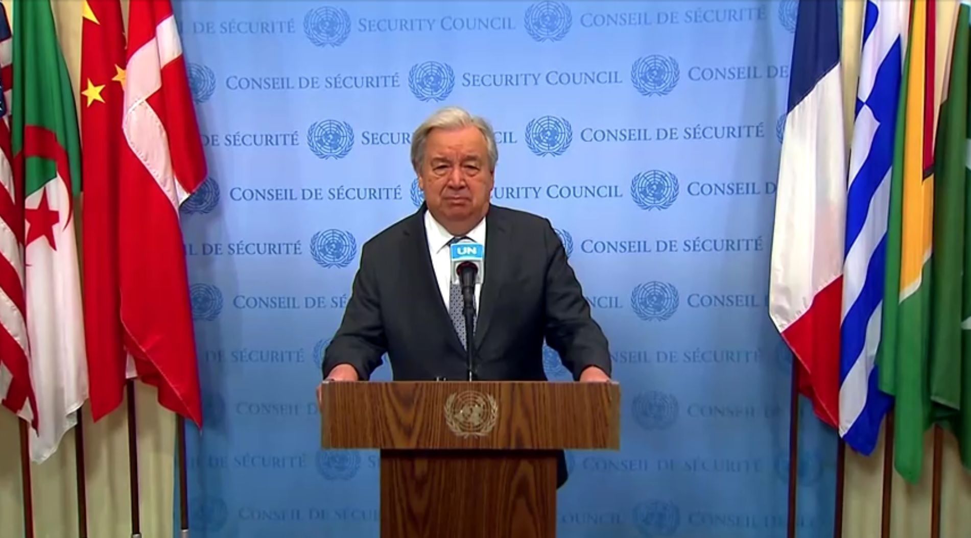 O secretário-geral da ONU, António Guterres, se pronunciou após a morte do papa Francisco