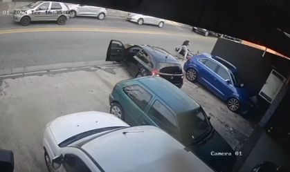 Vídeo: GCM reage a tentativa de assalto e atira contra criminoso