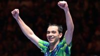 Hugo Calderano atinge 2ª posição do ranking mundial de tênis de mesa