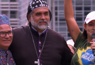 Padre Kelmon participa de manifestação pela anistia na Avenida Paulista