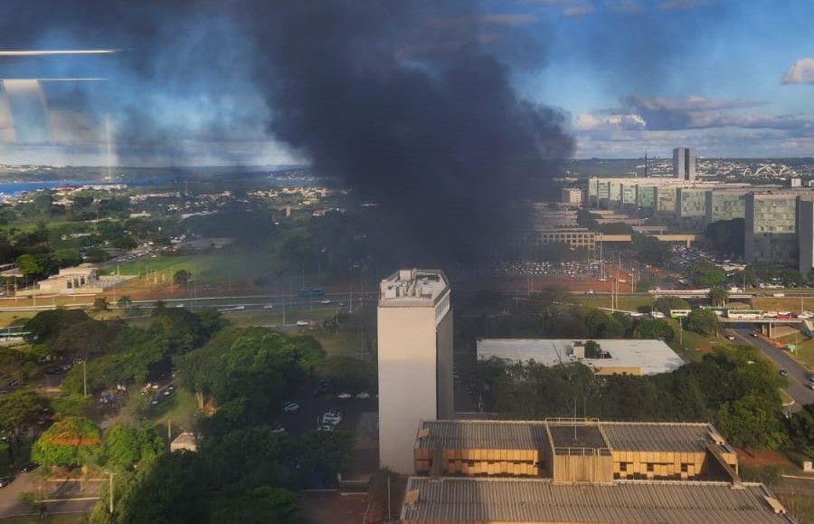 incêndio MEC Brasília