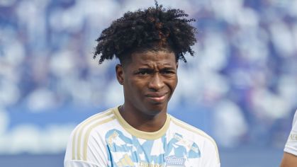 Jackson Rodríguez em jogo do Emelec