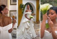 Miss Brasil Jakelyne se casa com Mariano; veja detalhes do vestido