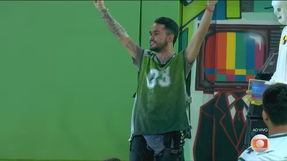 João Pedro foi Líder quatro vezes no BBB 25 • Reprodução/Globo