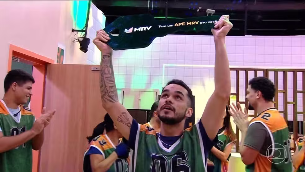 João Pedro foi o 16º Líder do BBB 25 • Reprodução/Globo