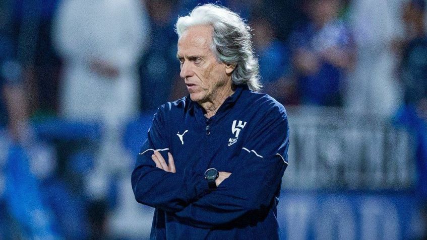 Jorge Jesus deve treinar Cristiano Ronaldo no Al-Nassr • Divulgação/Al-Hilal