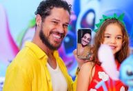 José Loreto comemora aniversário de 7 anos da filha, Bella