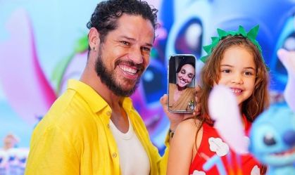 José Loreto comemora aniversário de 7 anos da filha, Bella