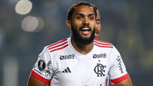 Juninho comemora gol contra o Deportivo Táchira