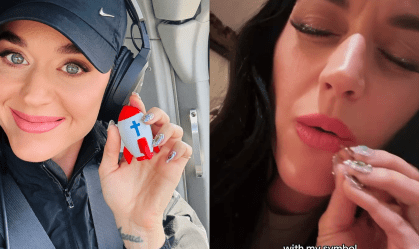 Katy Perry adota unhas especiais para viagem ao espaço com a Blue Origin