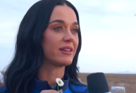 Katy Perry se emociona com ida ao espaço: "Fica atrás de ser mãe"