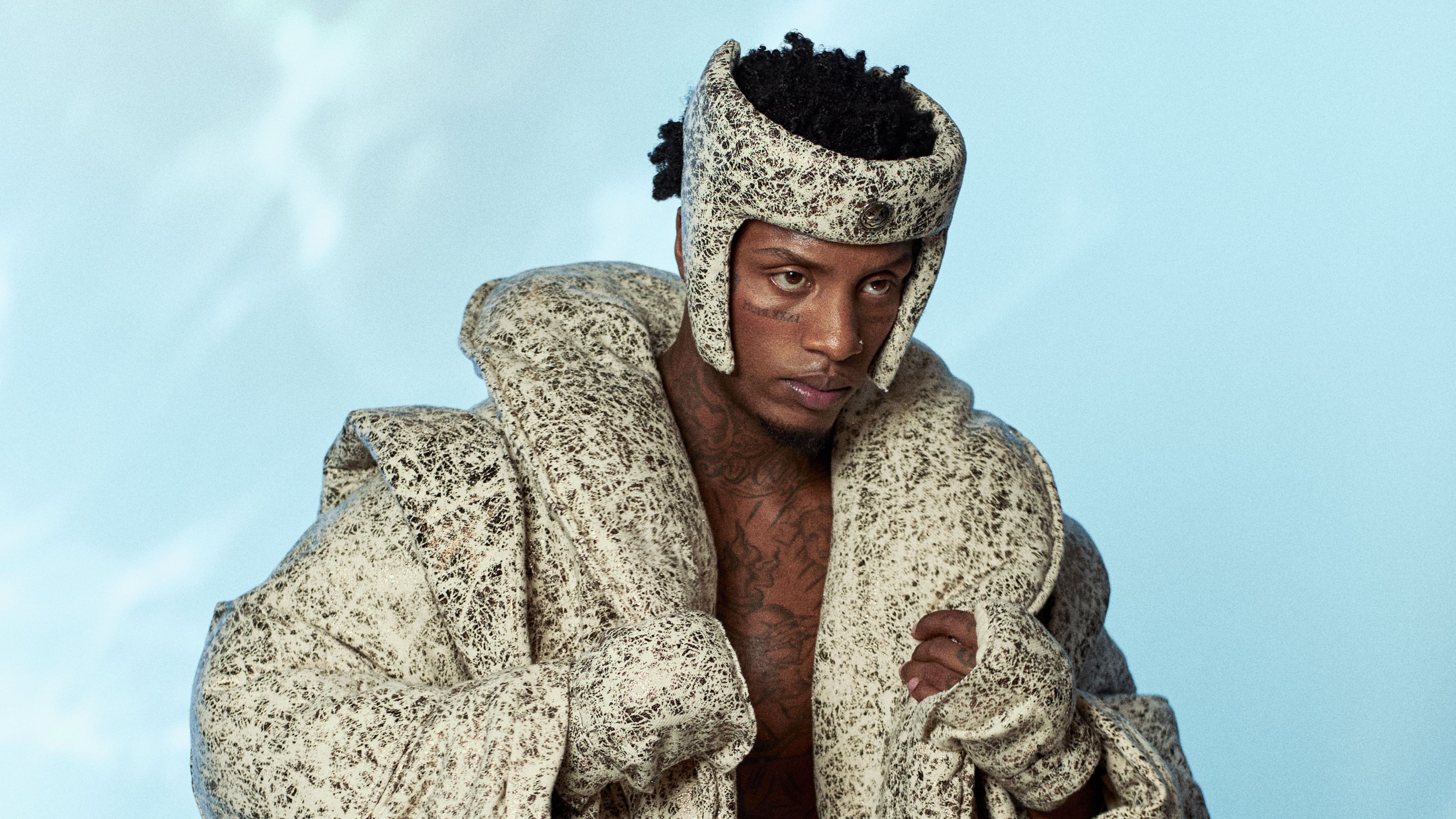 Kayblack fez sua estreia na SPFW durante o desfile de Dario Mittmann