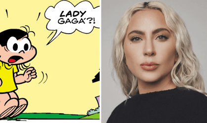 lady gaga e turma da monica