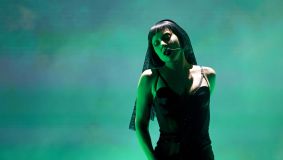 Lady Gaga no Coachella Valley Music and Arts de 2025