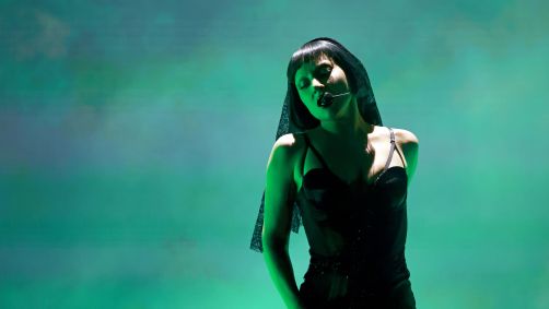 Lady Gaga no Coachella Valley Music and Arts de 2025