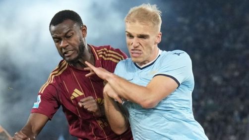 Lance de Roma x Lazio pela Serie A