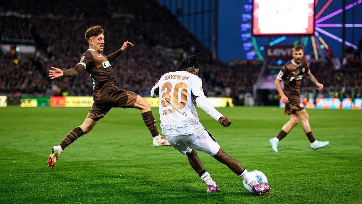 Bayer Leverkusen e St Pauli empataram pela 30ª rodada da Bundesliga