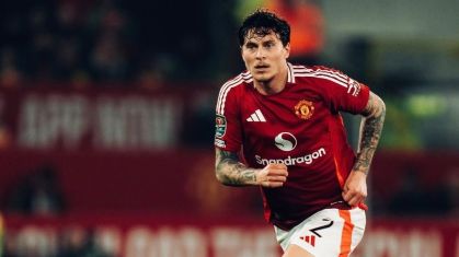 Lindelof em ação pelo Manchester United