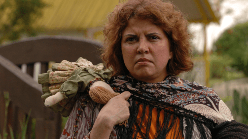 Lúcia Alves na novela "Começar de Novo"