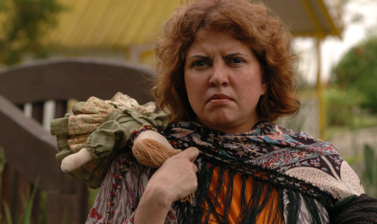 Lúcia Alves na novela "Começar de Novo"