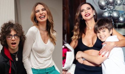 Luciana Gimenez se declara para os filhos: "Duas melhores coisas"