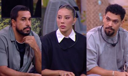 BBB25: parcial da enquete indica disputa acirrada para sair no Paredão