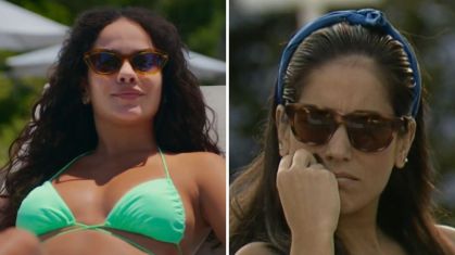 No remake, Maria de Fátima é vivida por Bella Campos; na versão original, a personagem foi de Gloria Pires