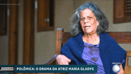 Maria Gladys deu entrevista do Domingo Espetacular, da Record TV, no domingo (20)
