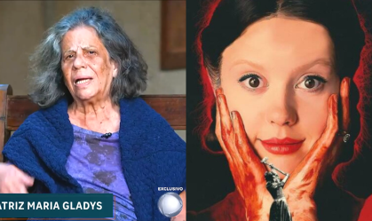 Maria Gladys é avó da atriz Mia Goth